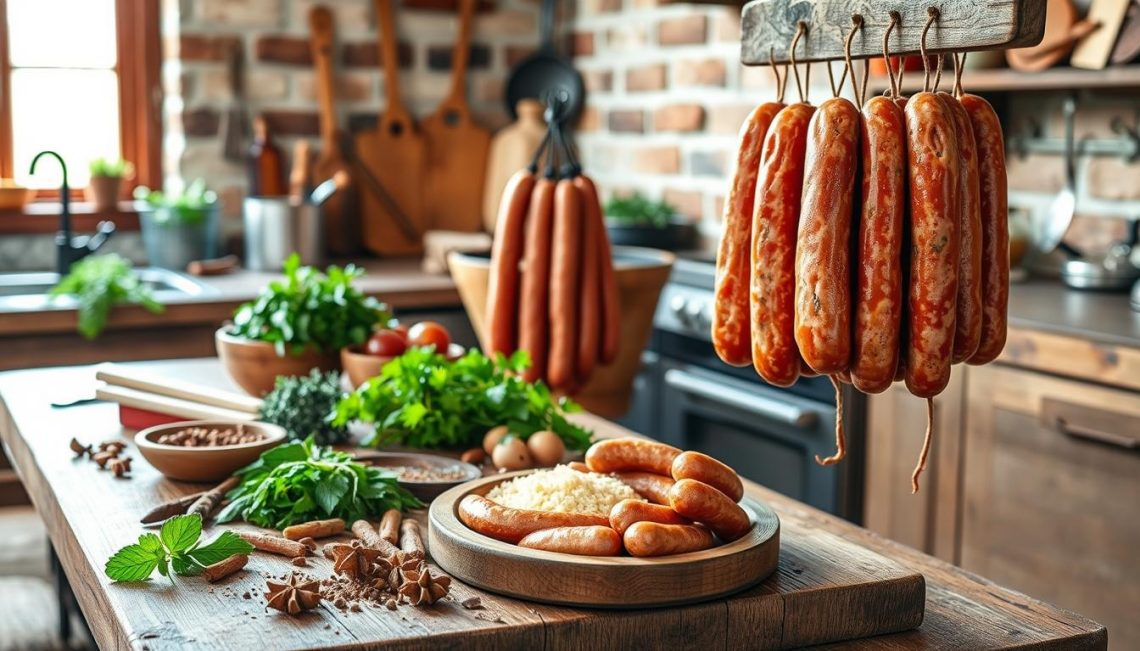 Jak zrobić swojską kiełbasę - przepis na 5 kg mięsa